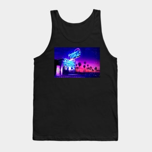 Two Late Fee Video Store Tank Top